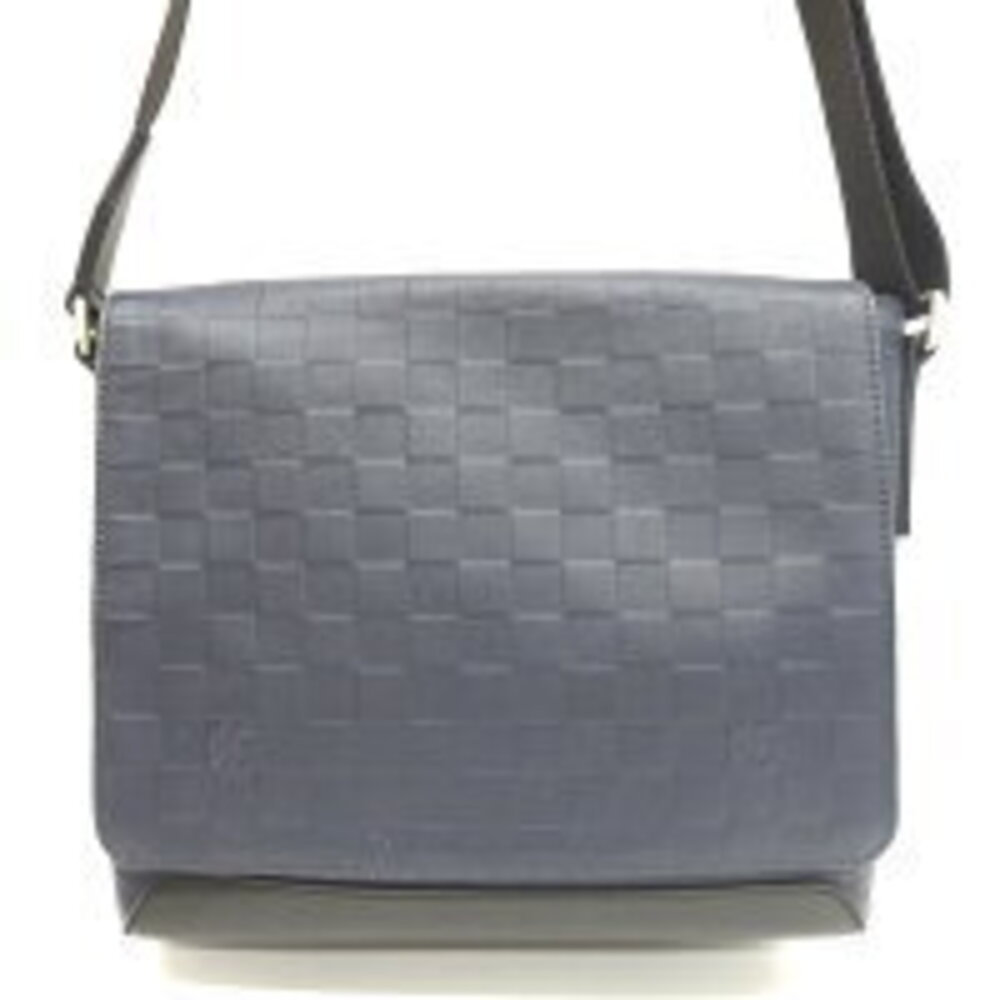 Louis Vuitton Damier Infini Black District Messenger Shoulder Bag Astral